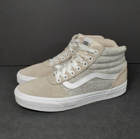 Vans Shoes - Vans Off The Wall Suede Leather Wool Sneakers 9